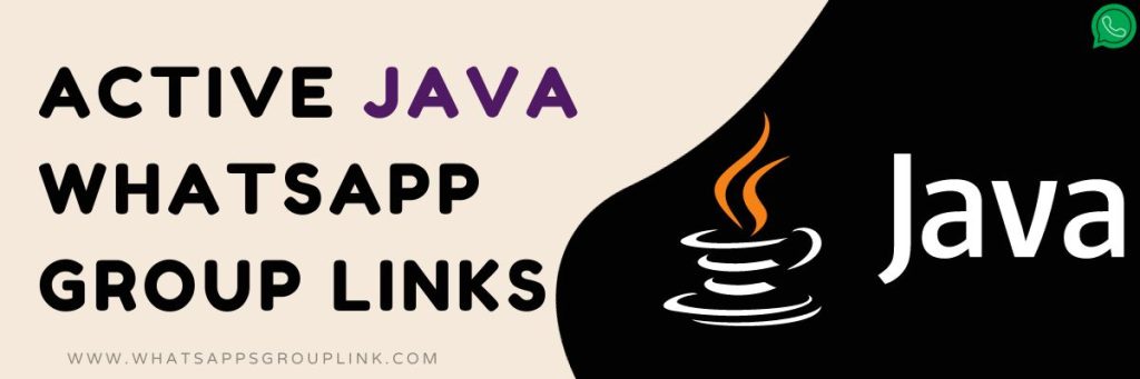 Active Java WhatsApp Group Links