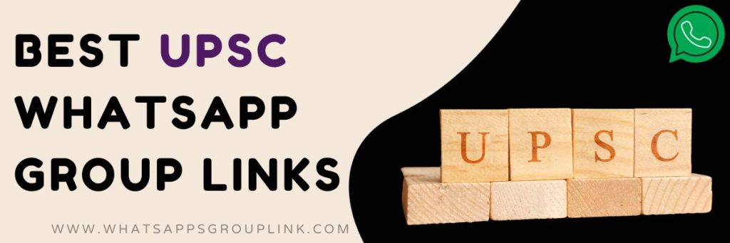 Best UPSC WhatsApp Group Links