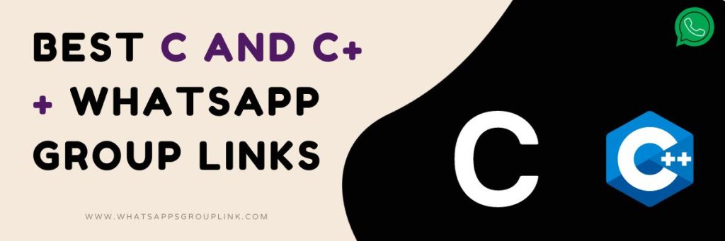 C And C++ WhatsApp Group Links